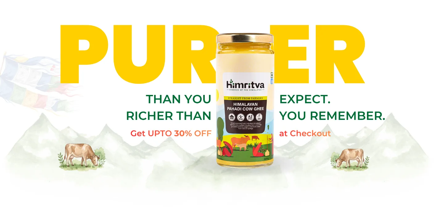 Himritva Himalayan Pahadi Cow Ghee - Purer Than You Expect